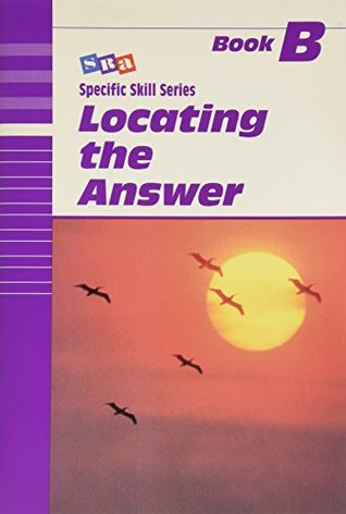 Read Online Sra Skill Series: Sss LV B Locating the Answer - Boning | ePub