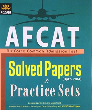 Read Online AFCAT (Air Force Common Admission Test) Solved Papers & Practice Sets - Experts Compilation | PDF