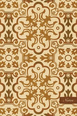 Full Download Notes: 6x9 Unruled Blank Notebook - Oriental Curve Cross Botanic Garden Leaf Flower Vine Plant - Retro Brown Worn Out Vintage Seamless Pattern Cover. Matte Softcover and Cream Interior Papers. -  | ePub