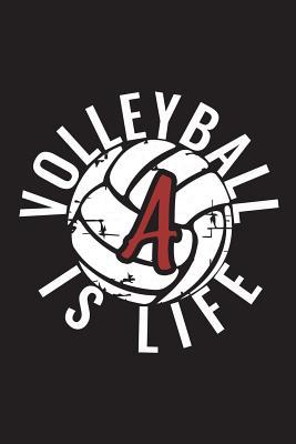 Download A Monogram Initial Volleyball Journal: Personalized Volleyball Gift, 6x9 Lined Blank Notebook, 150 Pages, Journal to Write in for Journaling, Notes, or Inspirational Quotes, Paperback Composition Book -  file in ePub