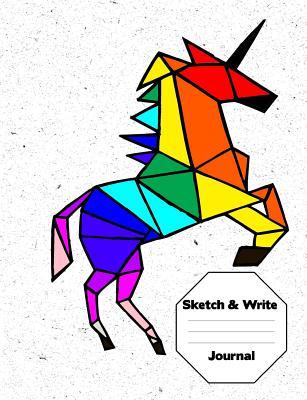 Download Unicorn Sketch Draw and Write Journal: Writing Diary Journal Notebook Book and Doodle Draw Sketchbook Fantasy Mythical Animal Creatures Books Gift for Back to School Girls Kids Teens (7.44 X 9.69 Journal Line Paper and Dot Grid Paper) - School Rocks Stationery Co | PDF