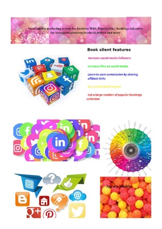 Read Online Social Media Marketing Secrets for Business:With Popular 10k  Hashtags Collection for Instagram,Pinterest ,Facebook, Twitter and More. - Agrata Shukla | PDF