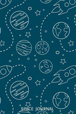 Download Space Journal: 6x9 Notebook, Ruled, Galaxy, Outer Space Planet Patter, Exercise Book, Primary Composition, for Notes and Schoolwork -  | PDF