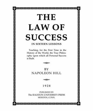 Download The Law of Success in Sixteen Lessons: The Original 1928 Edition - Napoleon Hill file in PDF