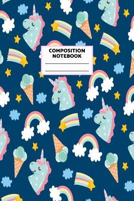 Full Download Composition Notebook: Unicorn Journal for Girls, Teen and Women Cute Matte Cover Design with Blank Lined Interior College Ruled (Great as Party Favors, Gifts, Diary, Journal, School Notebook) - Lisette Publishing | PDF
