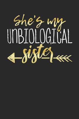 Read Online She's my Unbiological Sister: Lined Journal Lined Notebook 6x9 110 Pages Ruled -  file in PDF