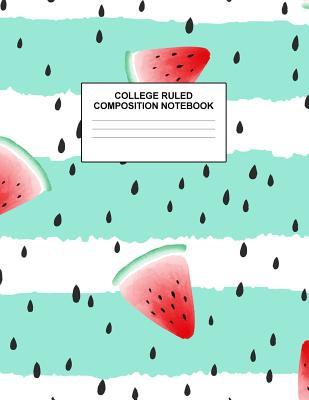 Read College Ruled Composition Notebook: Cute Blank Lined Journal to Write In with White Paper Rule Pages for School Subject and Writing Pad: Design Code A4 1498 - Nifty Prints file in ePub