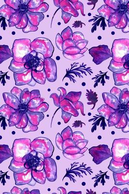 Read Online Purple Flowers: 6x9 Graph Paper Notebook, 120 pages - Playful Press | ePub