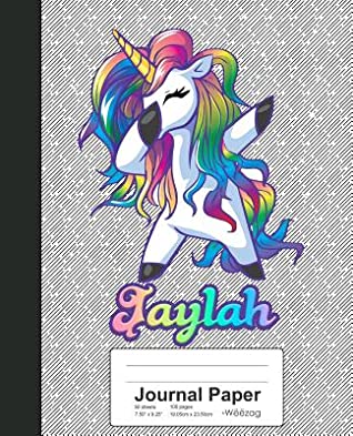 Full Download Journal Paper: JAYLAH Unicorn Rainbow Notebook -  file in PDF