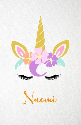 Read Online Naomi A5 Lined Notebook 110 Pages: Funny Blank Journal For Lovely Magical Unicorn Face Dream Family First Name Middle Last Surname. Unique Student Teacher Scrapbook/ Composition Great For Home School Writing - Whisky Man Gift Personal Popular Design | ePub